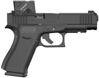 GLOCK 48 MOS8 9mm pistol with optic-ready slide.